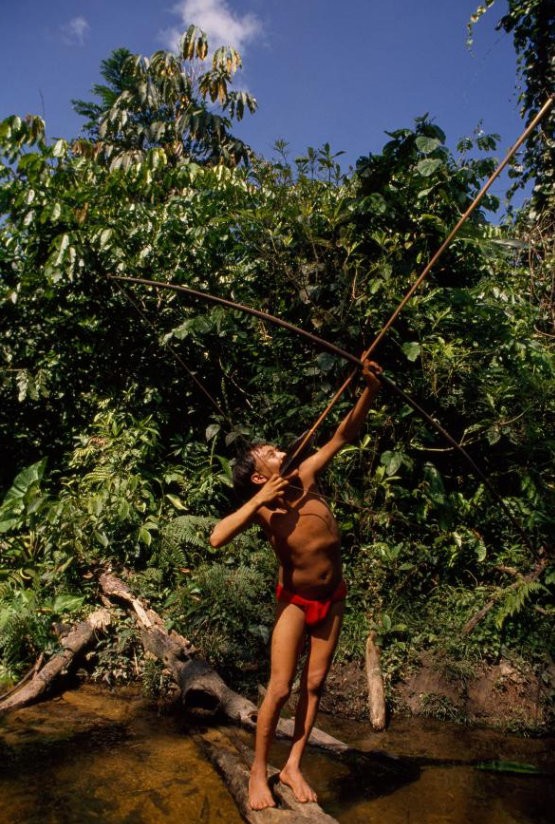 Domorodý indiánsky kmeň Yanomamiovia